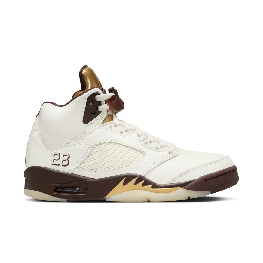 W Air Jordan 5 Retro "Golden Ticket" DD9336-200 - Image 2