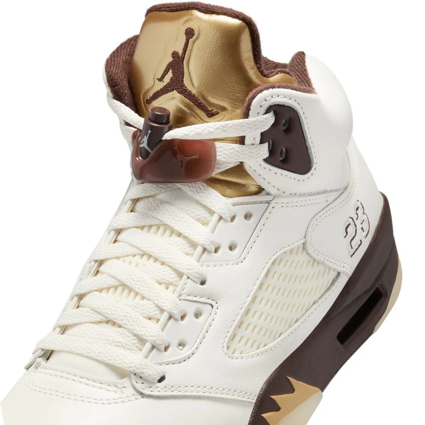 W Air Jordan 5 Retro "Golden Ticket" DD9336-200 - Image 3
