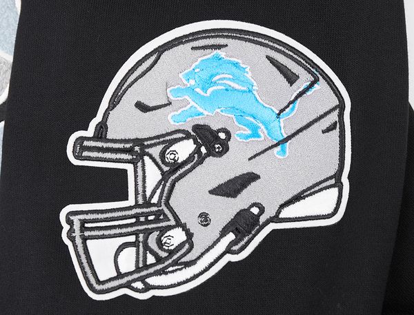 Detroit Lions Script Tail Rib FLC PO Hoodie - Image 6