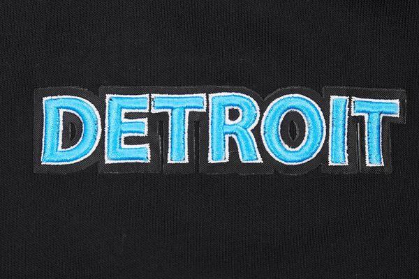 Detroit Lions Script Tail Rib FLC PO Hoodie - Image 7