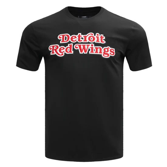 DETROIT RED WINGS CLASSIC CHENILLE SJ TEE HDR161017-BLK