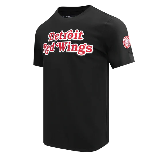 DETROIT RED WINGS CLASSIC CHENILLE SJ TEE HDR161017-BLK - Image 2