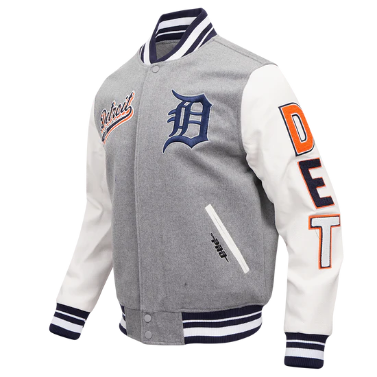 DETROIT TIGERS SCRIPT TAIL RIB WOOL VARSITY LDT6314425-HWM - Image 2