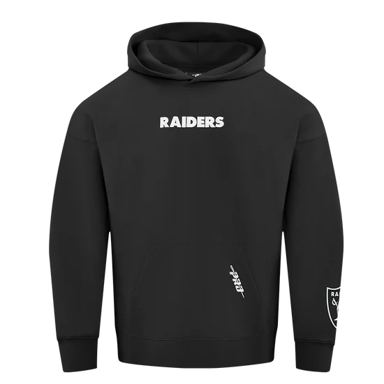 Las Vegas Raiders Wingspan M Drop Shoulder FLC PO Hoodie - Image 2