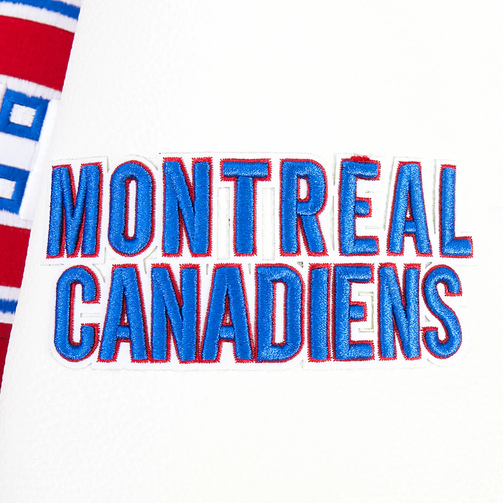 NHL MONTRÉAL CANADIENS CITY ARCH MEN'S WOOL VARSITY JACKET HMC667922-RDW - Image 6