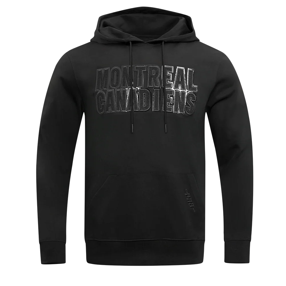 MONTREAL CANADIENS CLASSIC 3BK DK PO HOODIE HMC560579-3BK
