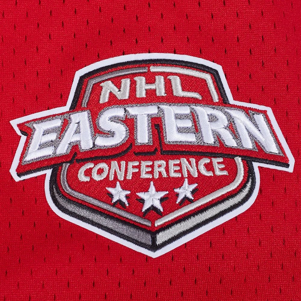 MONTREAL CANADIENS CLASSIC MESH BUTTON DOWN SHIRT HMC166904-RED - Image 8