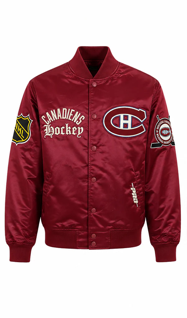 MONTREAL CANADIENS MODERN ORIGINALS M SATIN JACKET HMC667831-CRD