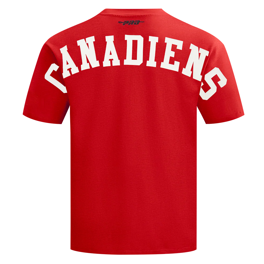 MONTREAL CANADIENS WINGSPAN M CJ DROP SHOULDER TEE HMC168411-RED - Image 3