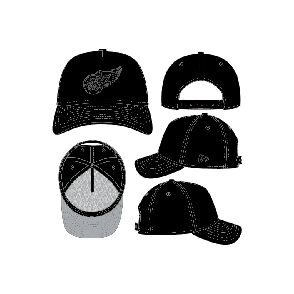 New Era Detroit Red Wings 9Forty A-Frame 60767718