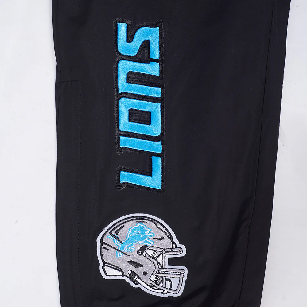 NFL DETROIT LIONS CLASSIC WIND SUIT MEN'S WOVEN PANT FDL4410694-BLK - Image 5