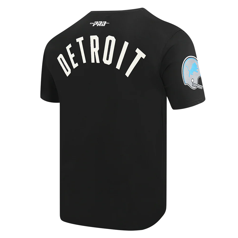 NFL DETROIT LIONS DETROIT LIONS MODERN ORIGINALS M SJ TEE FDL1411162-BLK - Image 4