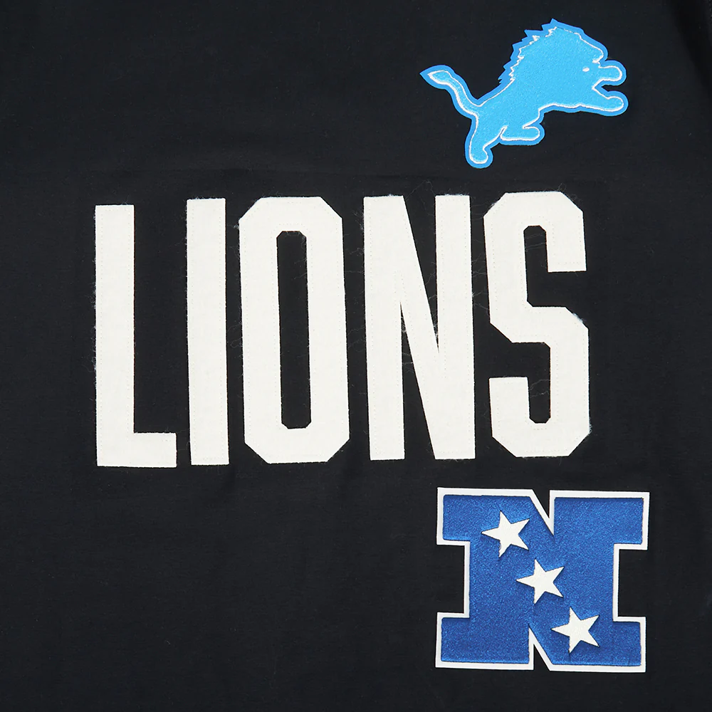 NFL DETROIT LIONS DETROIT LIONS MODERN ORIGINALS M SJ TEE FDL1411162-BLK - Image 8