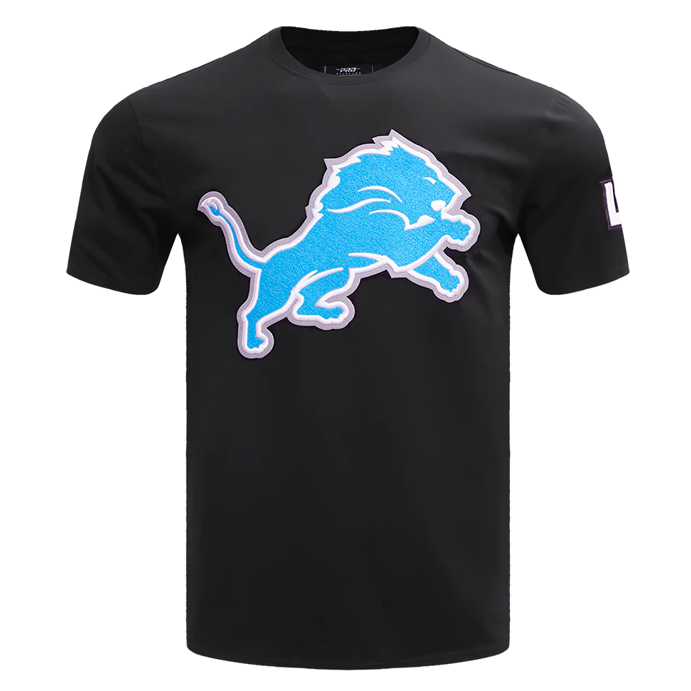 NFL DETROIT LIONS MASHUP MEN'S TEE FDL1410474-BLK