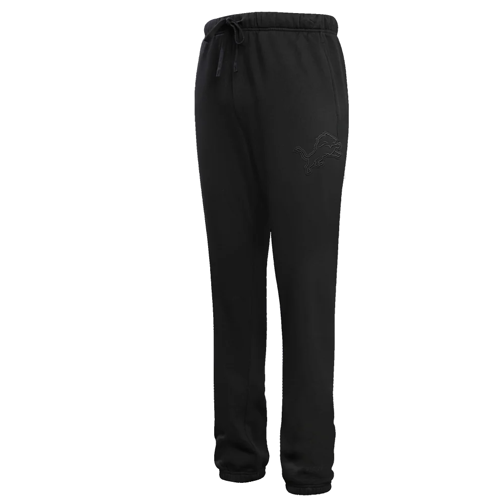 NFL DETROIT LIONS NEUTRAL MEN'S SWEATPANT FDL445307-BLK
