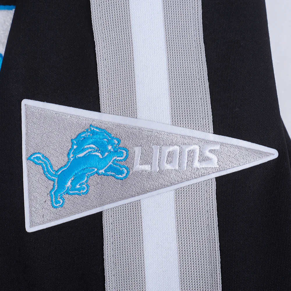 NFL DETROIT LIONS PRO GAME DAY MEN'S DBL KNIT JACKET FDL6411194-BSW - Image 9
