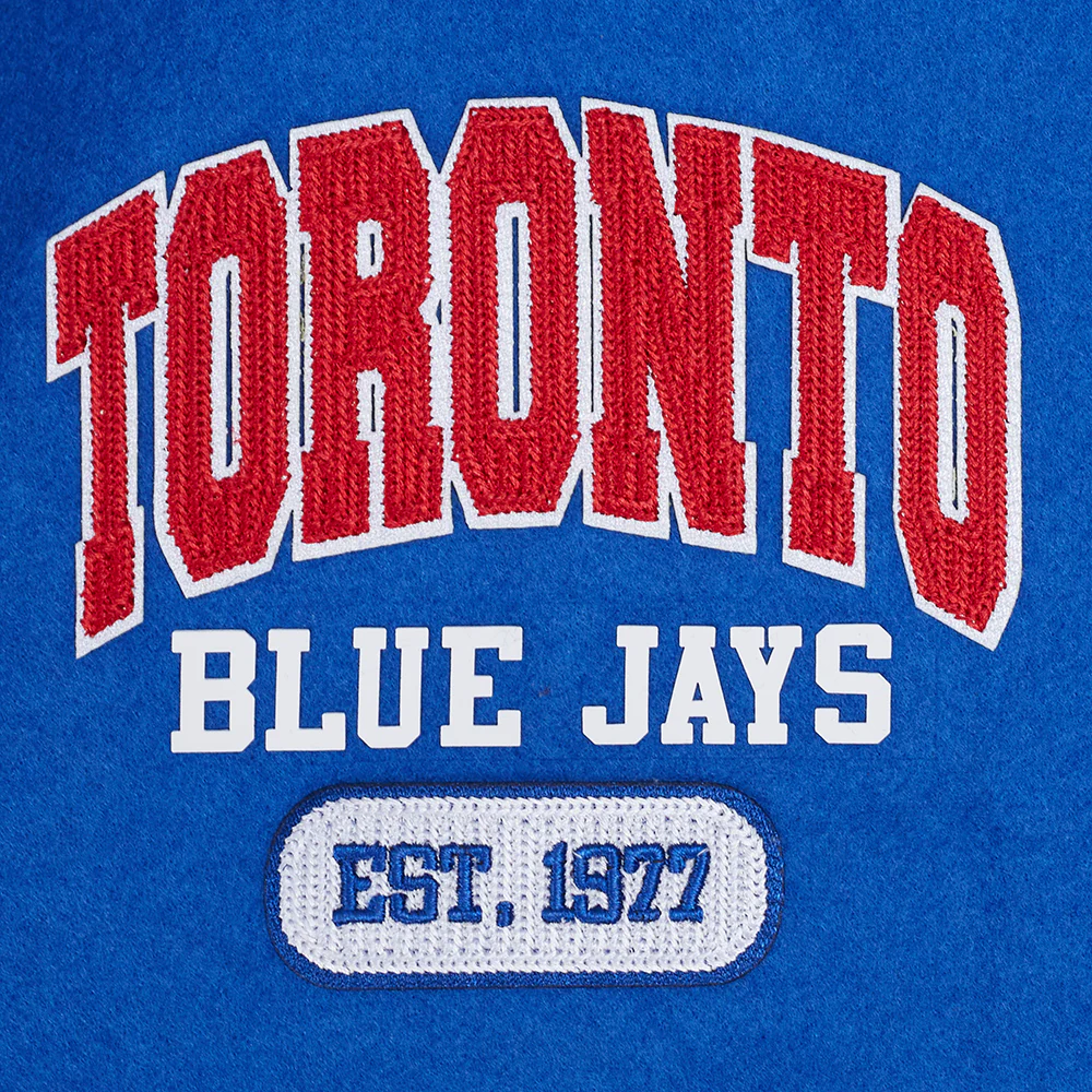 TORONTO BLUE JAYS CITY ARCH M WOOL VARSITY JACKET LTJ6315309-RWH - Image 5