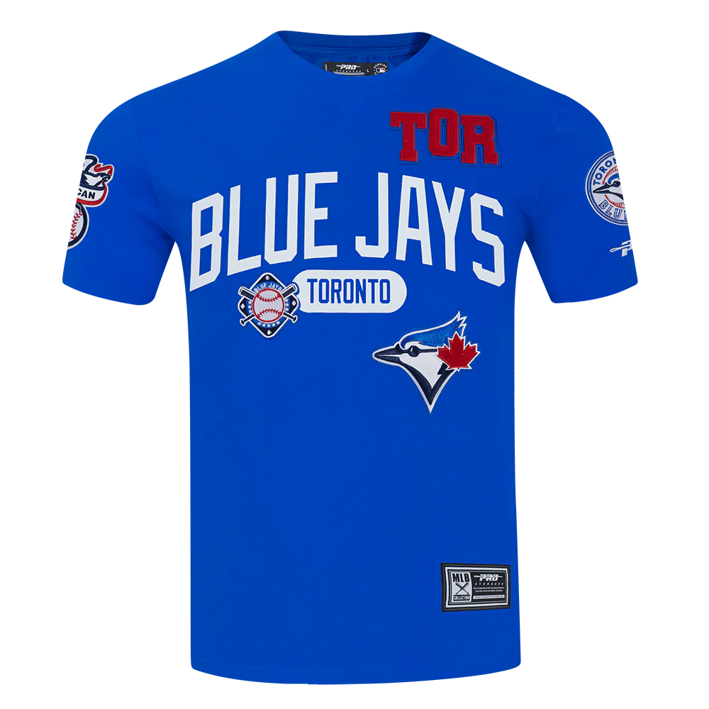 TORONTO BLUE JAYS LETTERMAN M SJ TEE LTJ1315457-RYB