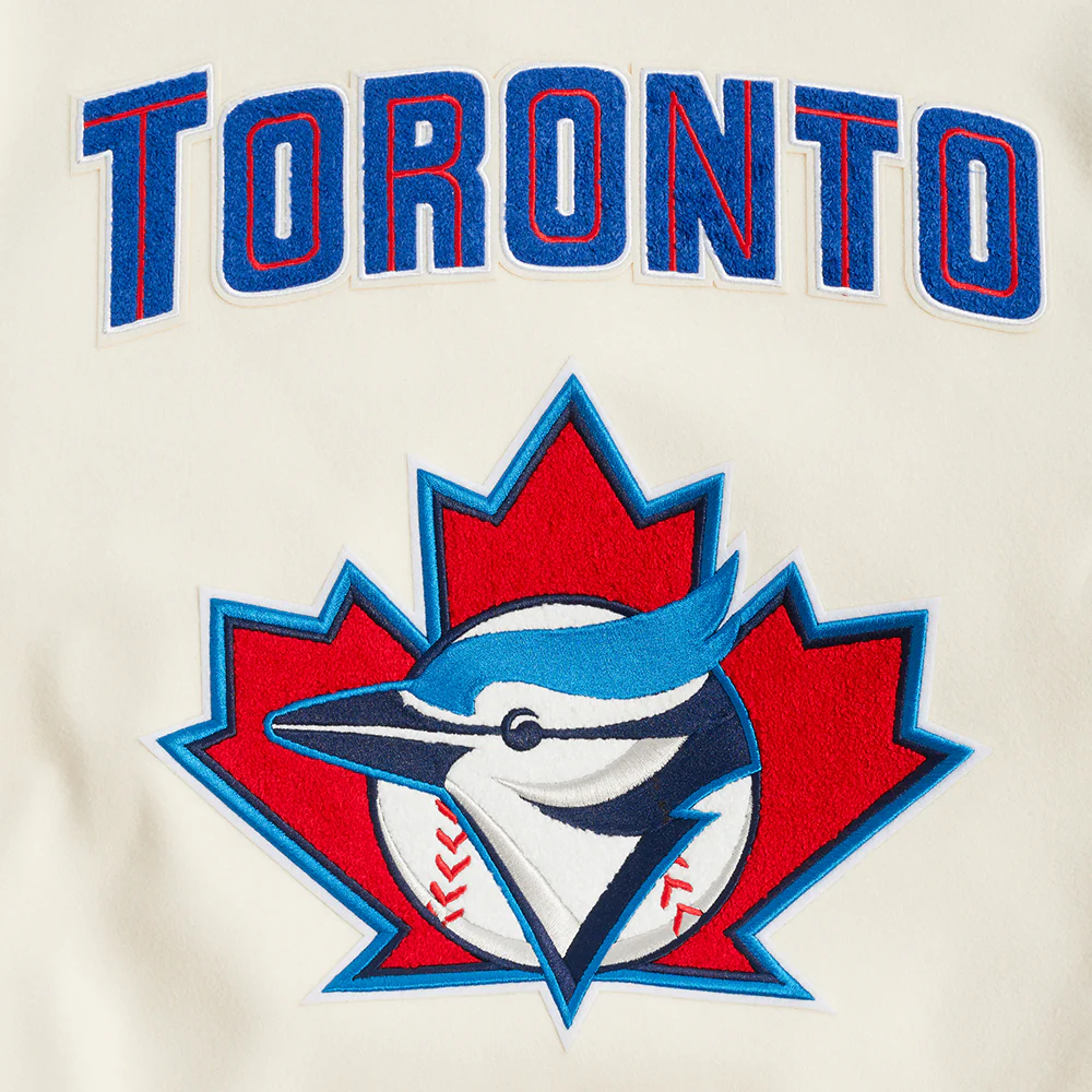 TORONTO BLUE JAYS RETRO CLASSICS RIB WOOL VARSITY JACKET LTJ6314382-EUN - Image 2