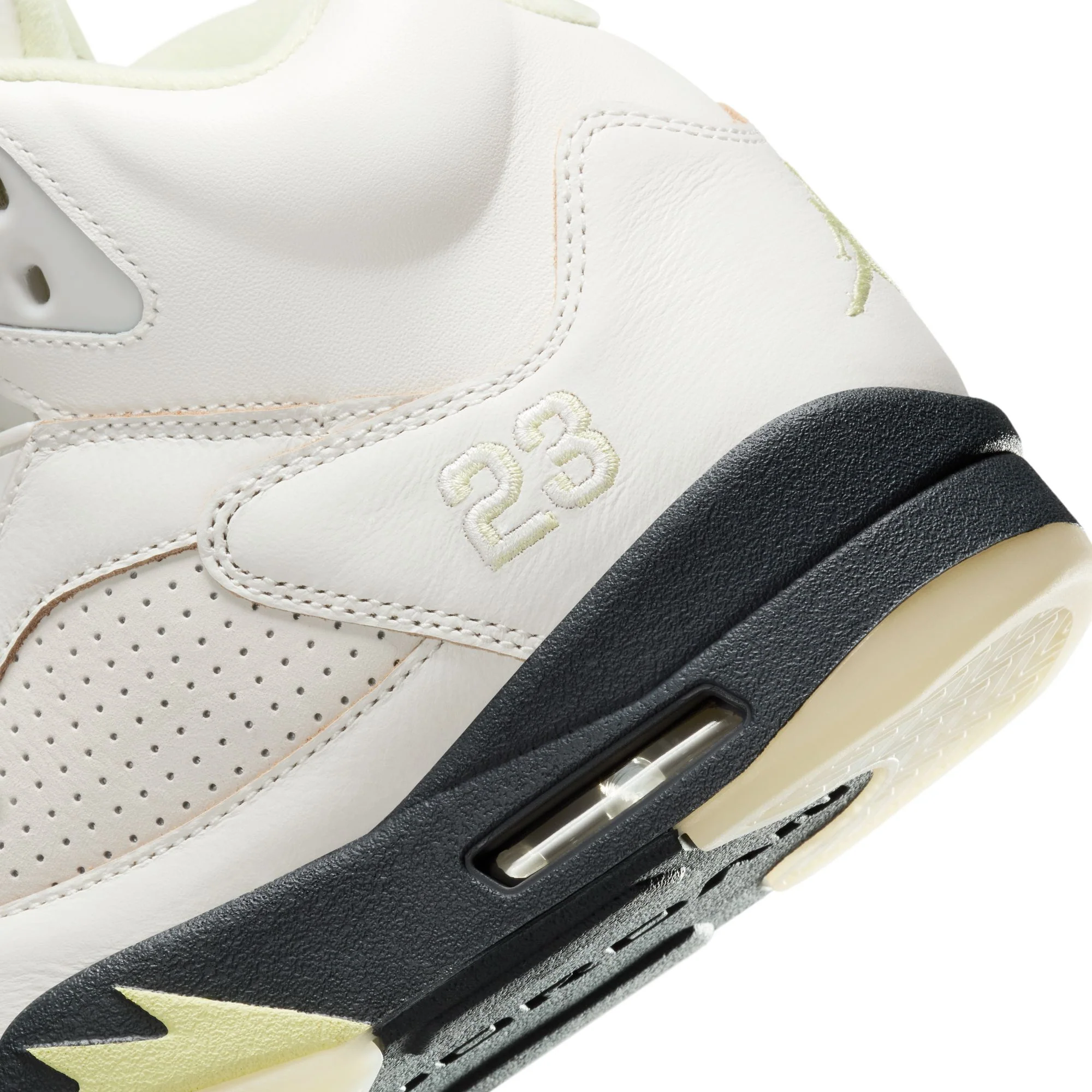 W Air Jordan 5 Retro "Luminous Green and Sail" IM7592-130 - Image 10
