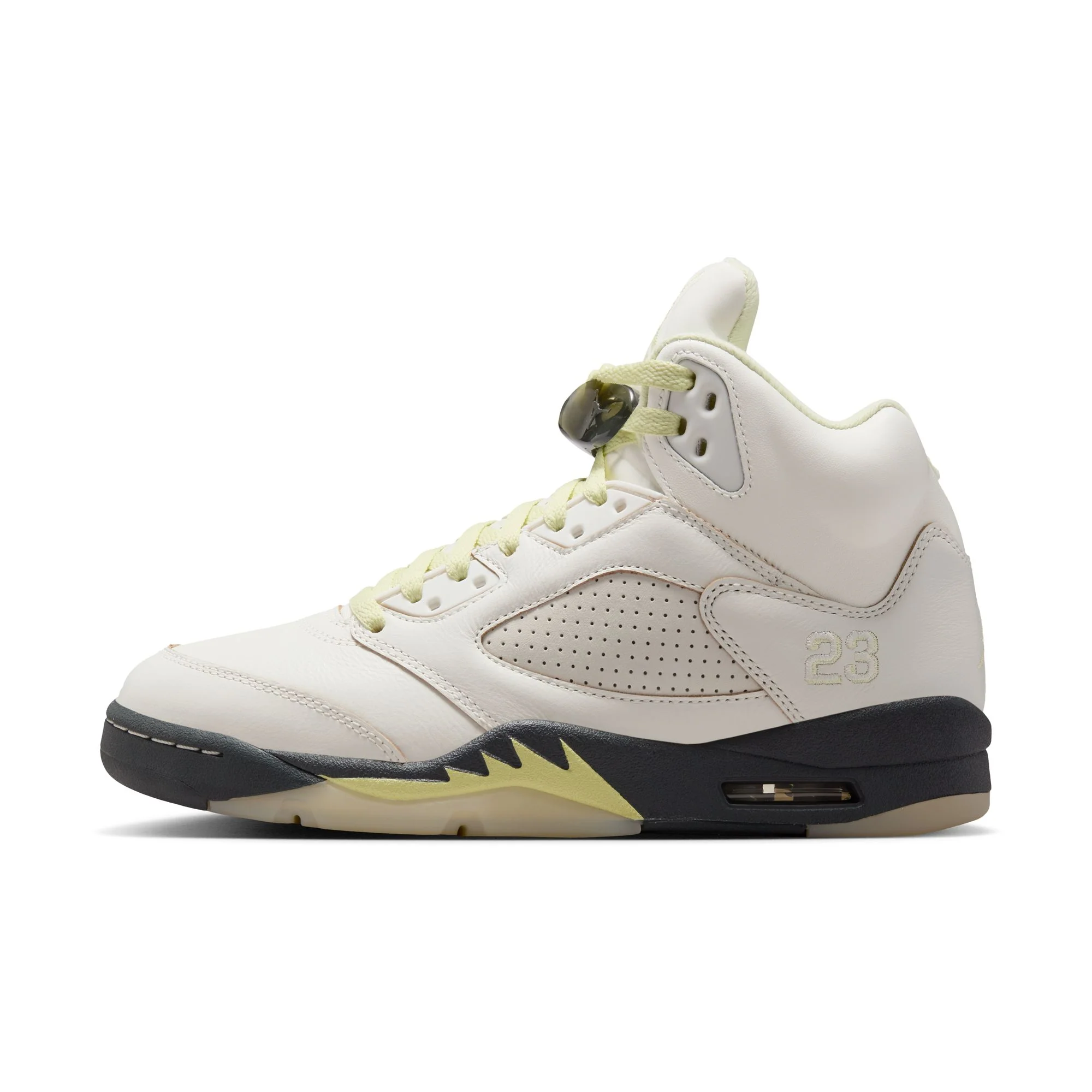 W Air Jordan 5 Retro "Luminous Green and Sail" IM7592-130 - Image 2
