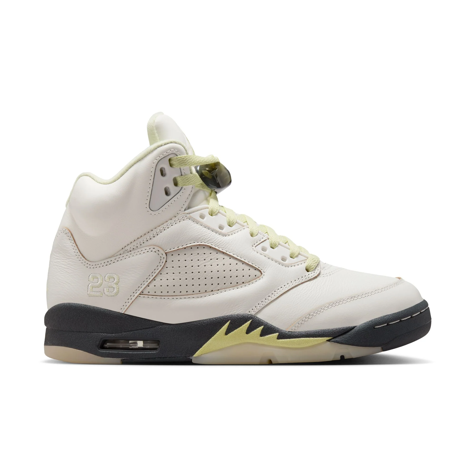 W Air Jordan 5 Retro "Luminous Green and Sail" IM7592-130 - Image 6
