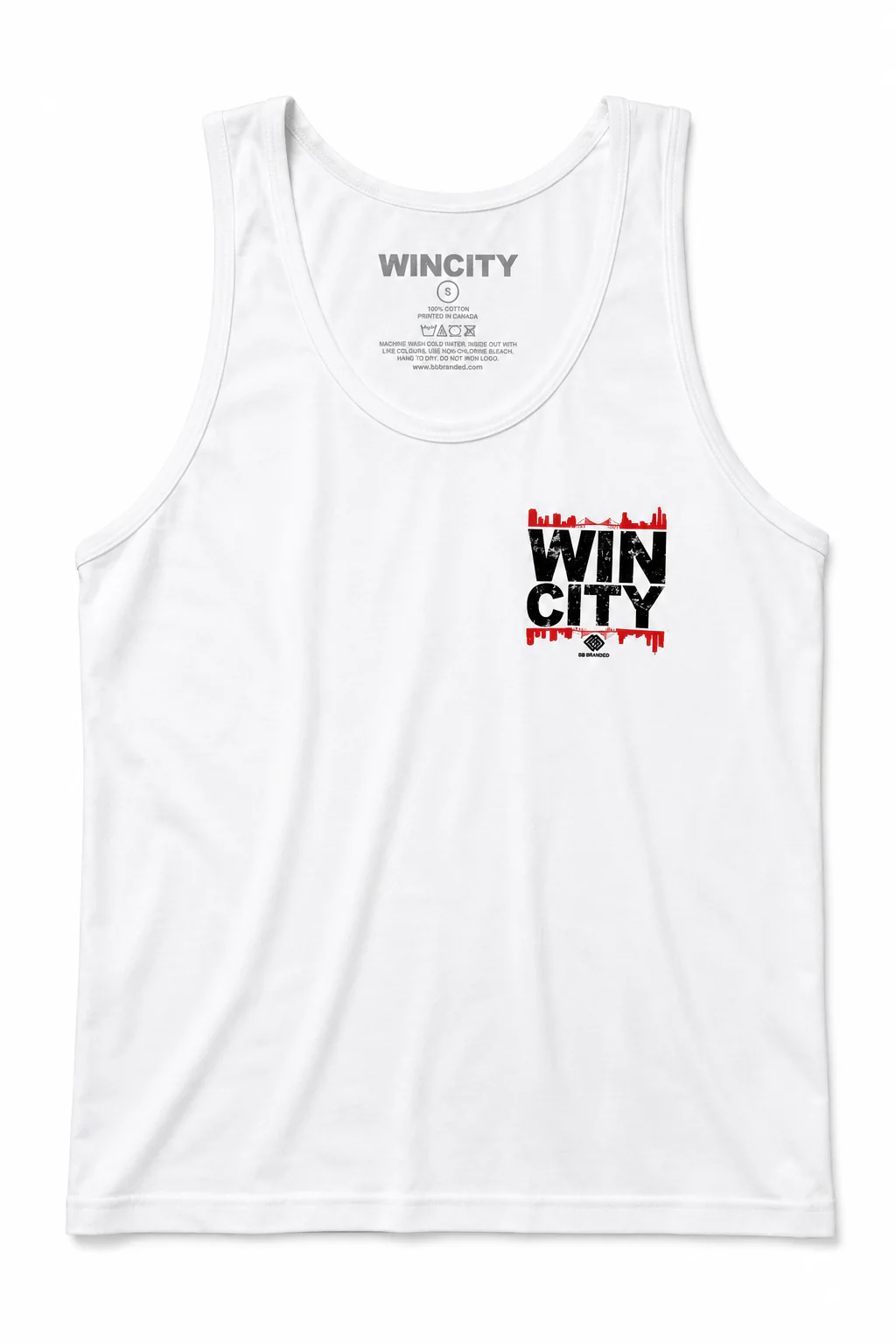 WinCity White Tank Top TNK-WCT-WHT